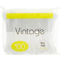 Ватні палички Vintage в поліетиленовій упаковці 100 шт. (4820164151594) Топ Продаж!