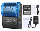 Термопринтер 5805DD 58 мм портативный Bluetooth 4.0 чековый принтер POS (003884), фото 2