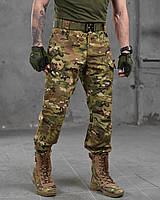 Літні тактичні штани мультикам поплін (полегшені), чоловічі легкі штани армійські формні зсу