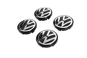 Ковпачки в диски V1 4 шт 70/58мм для Тюнінг Volkswagen, фото 2
