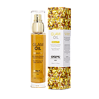 Олія для тіла з блиском EXSENS Glam Oil 50мл, з мигдальною олією, без парабенів і феноксіетанолу KTT