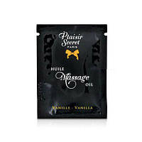 Пробник массажного масла Plaisirs Secrets Vanilla (3 мл) +Презент