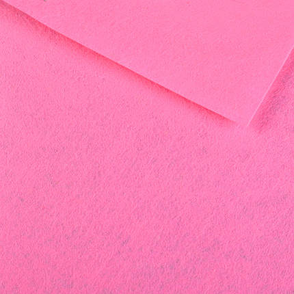 Фетр твердий 1 мм, лист 20x30 см, рожевий (Китай), фото 2