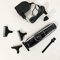 Машинка мужская для бритья GEMEI GM-6050 | Электробритва с насадками NB-341 для бороды