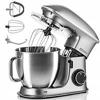 Тістоміс міксер планетарний Zeeegma PLANEET CHEF GREY 2200 Вт AS