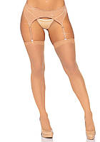Пояс для чулок Leg Avenue Rhinestone garterbelt Nude One Size 18+
