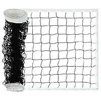Сетка для волейбола волейбольная сетка с металлическим тросом Zelart 8609 Black-White