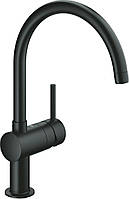 Смеситель для кухни Grohe Minta 32917KS0 однорычажный, черный(5822149501754)