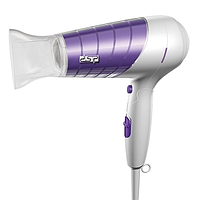 Складной фен для укладки волос DSP 30037 дорожный фиолетовый
