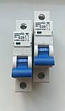 Автоматичний вимикач малогабаритний 1 полюс 1P 20A Lemanso LCB45-1C20 тип С 50Гц, фото 5