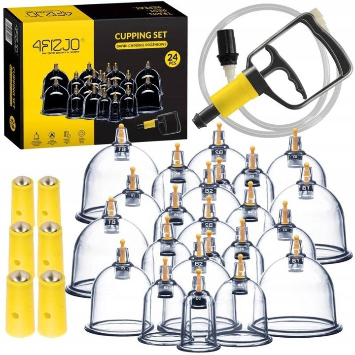 Набір вакуумних присосків 24 шт., фото 1