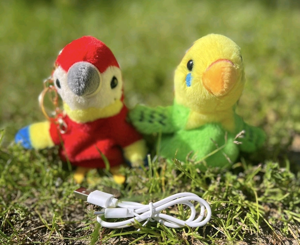 Інтерактивна музична іграшка папуг із usb, папугуй іграшка