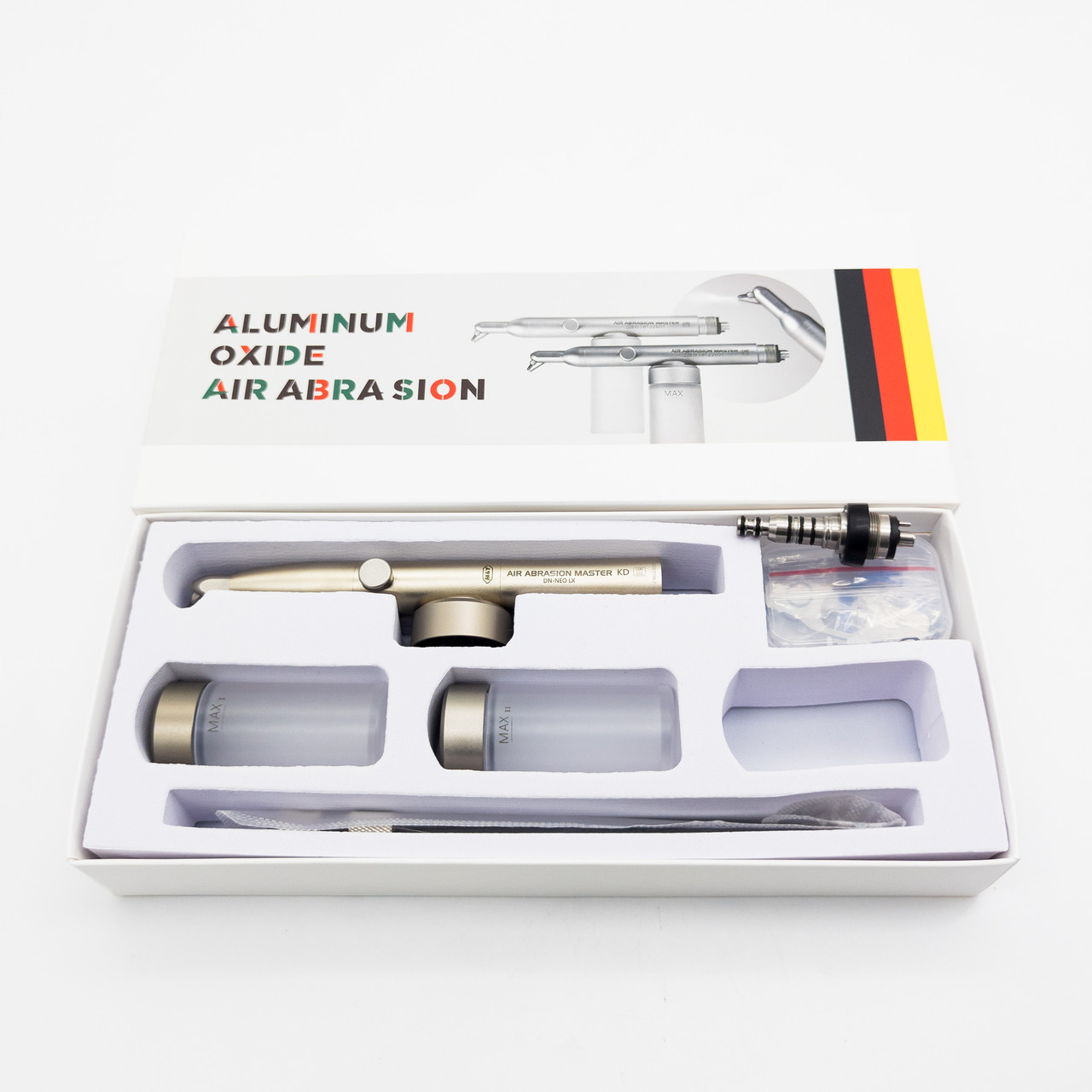 Піскоструй стоматологічний М4 Aluminum Oxid Microblaster з водою + перехідник мультифлекс M4