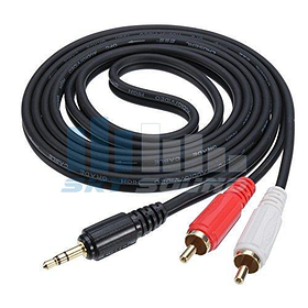Міжблоковий кабель Mini Jack — 2RCA SKY SOUND RC-002 (3m) PRO