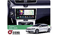 Volkswagen Passat 7 B7 2010-2015 10" Штатна магнітола Sigma Pro 10464 4+64 Gb