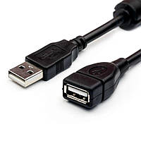 USB 2.0 AM/AF удлинитель кабель 100 см папа-мама Код/Артикул 10