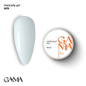 Гель для нарощування моделюючий GaMa Hard Jelly Gel Milk 30 мл