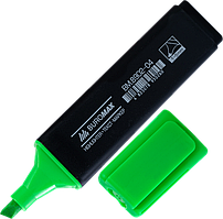 Маркер текстовий, текстовиділювач (1-5мм, зелений) Buromax Jobmax BM.8902-04