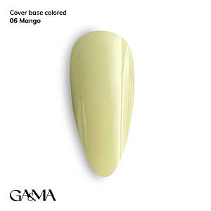 Кольорова база GaMa Cover base Colored 006 Mango 15 мл