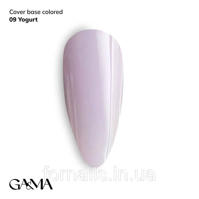 Кольорова база GaMa Cover base Colored 009 Yohurt 15 мл