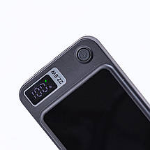 Повербанк з бездротовою зарядкою powerbank 5000 mah і 2 роз'ємами USB Туре-С і Micro USB, фото 3