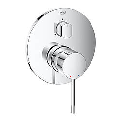 Змішувач прихованого монтажу для ванни/душу Grohe Essence на 3 виходи