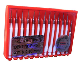 Парапульпарні штифти Nordin 0,6 мм білі