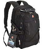Швейцарський рюкзак swissgear 8810+ Подарунок Годинник Swiss Army, фото 4