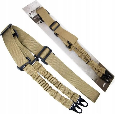Ремінь 2-точковий Mil-Tec BUNGEE Coyote 16185105