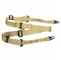 Ремінь 2-точковий Mil-Tec BUNGEE Coyote 16185105, фото 3