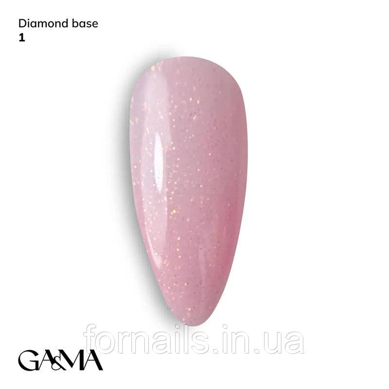 Камуфлююча база GaMa Cover Base Diamond №001 15 мл