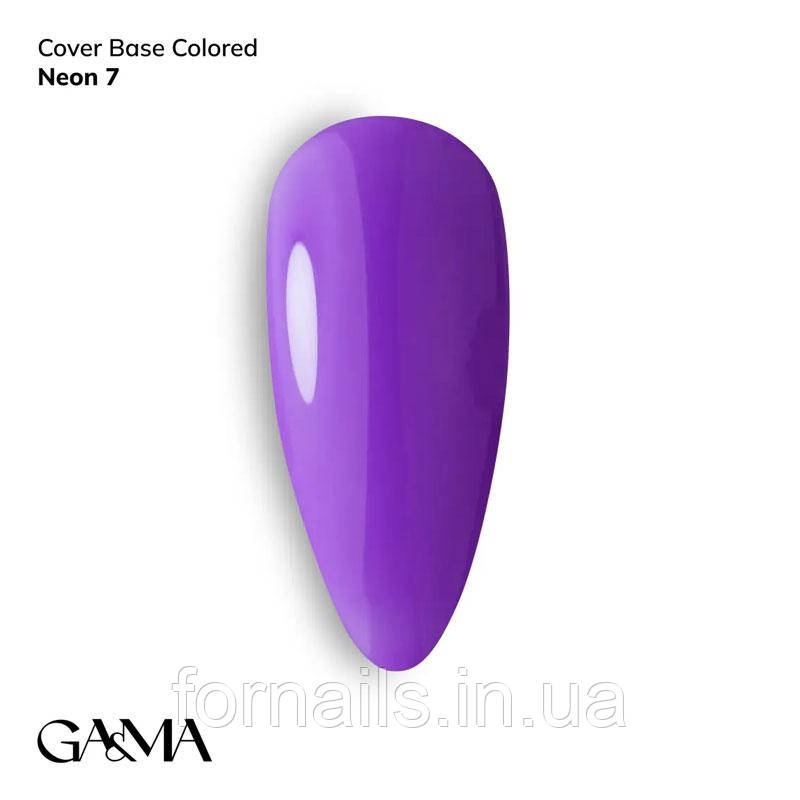 База неонова GaMa Cover Base Colored Neon №007 15 мл, фото 1