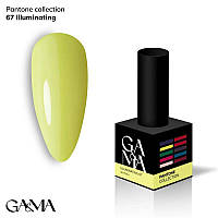 Гель-лак GaMa Gel Polish Pantone Сollection №067 Illuminating 10 мл