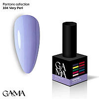 Гель-лак GaMa Gel Polish Pantone Сollection №104 Very peri 10 мл