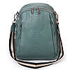 Рюкзак жіночий шкіряний міський ALEX RAI 8907-9 L-blue, фото 3