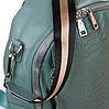 Рюкзак жіночий шкіряний міський ALEX RAI 8907-9 L-blue, фото 5