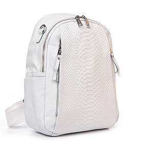 Рюкзак жіночий шкіряний міський ALEX RAI 8907-9 white