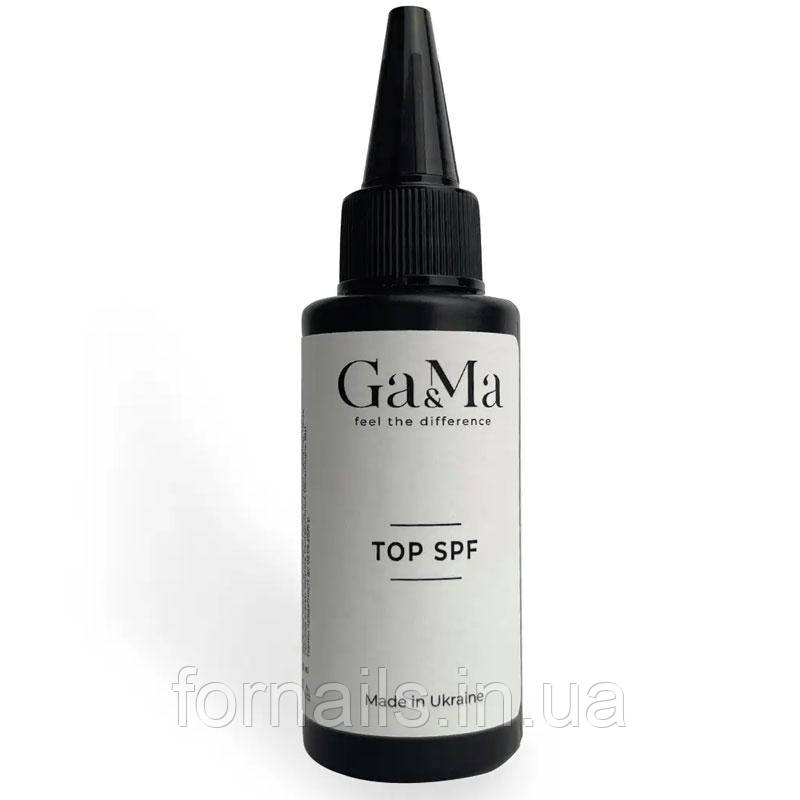 Топ для гель-лаку без ЛШ GaMa SPF Top 50 мл, фото 1