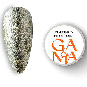 Гель для дизайну рідка фольга GaMa Platinum Champagne 5 мл