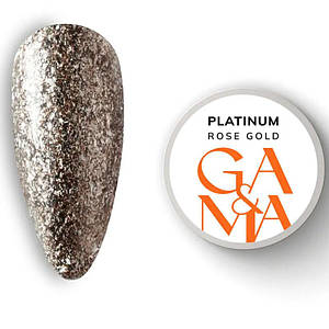 Гель для дизайну рідка фольга GaMa Platinum Rose Gold 5 мл