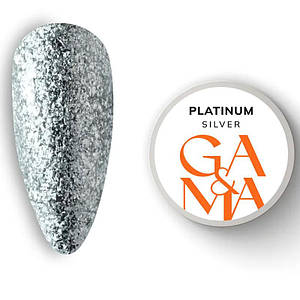 Гель для дизайну рідка фольга GaMa Platinum Silver 5 мл
