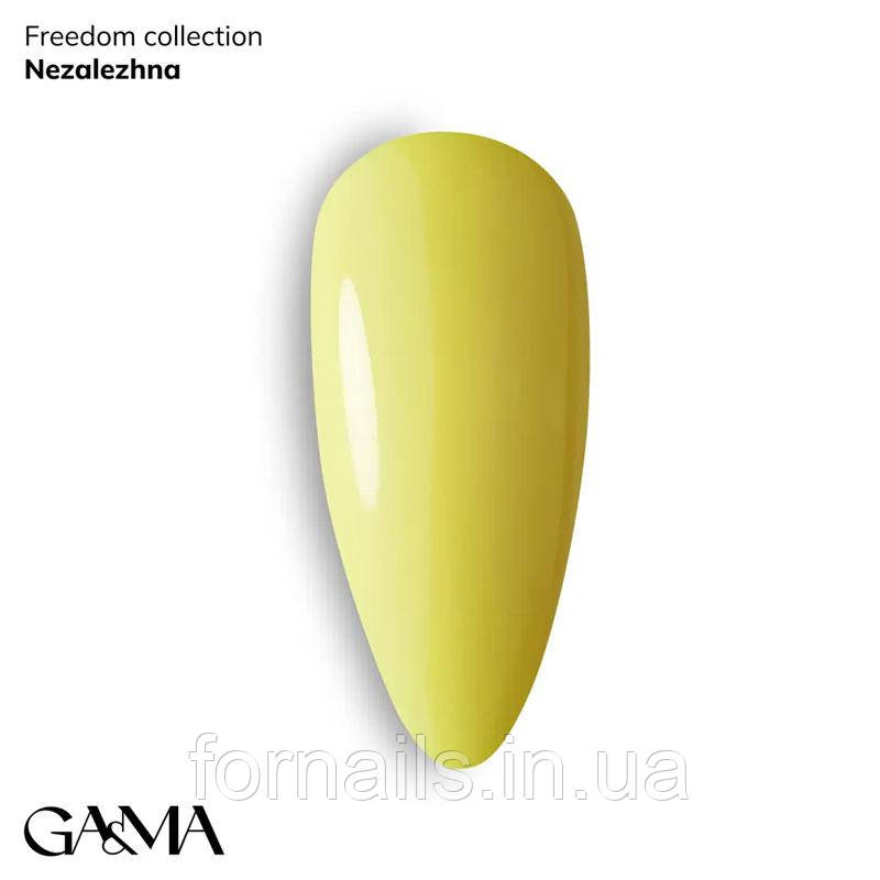 Гель-лак GaMa Gel Polish Freedom collection Nezalezhna 10 мл