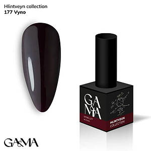 Гель-лак GaMa Gel Polish Hlintveyn collection 177 vyno 10 мл