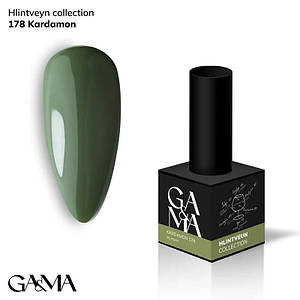 Гель-лак GaMa Gel Polish Hlintveyn collection 178 kardamon 10 мл