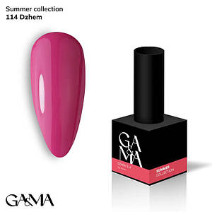 Гель-лак GaMa Gel Polish Summer collection 114 Dzhem 10 мл