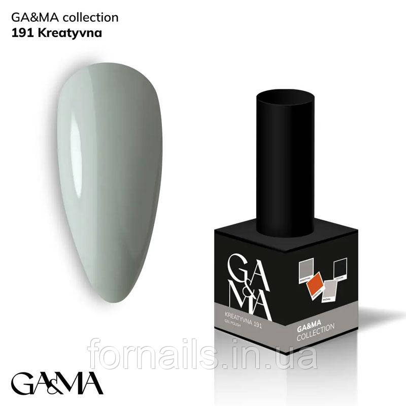 Гель-лак GaMa Gel Polish GA&MA collection 191 Kreatyvna 10 мл