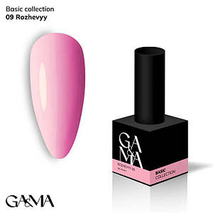 Гель-лак GaMa Gel Polish Basic collection 009 rozhevyy 10 мл