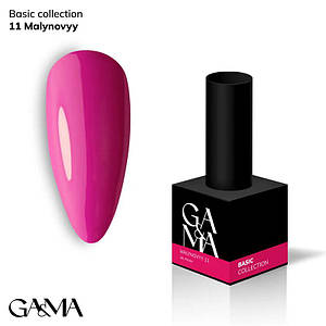 Гель-лак GaMa Gel Polish Basic collection 011 malynovyі 10 мл
