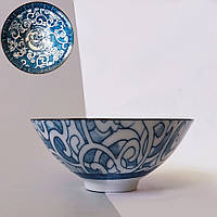 Фарфорова піала для чаю Нескінченні візерунки (1шт, 70 мл)