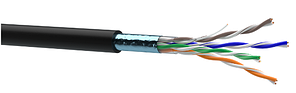 Кабель КППЕ-ВП (250) 4*2*0,54 (F/UTP-cat.6)